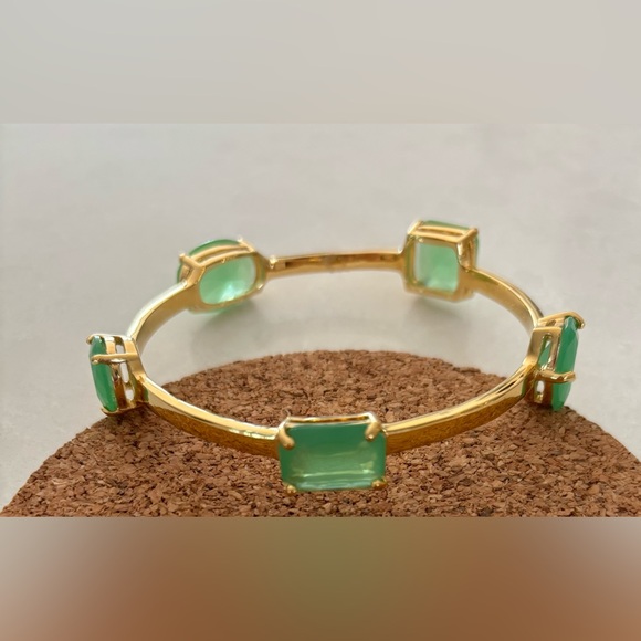 KATE SPADE Green Stone Bracelet Bangle - Picture 4 of 8